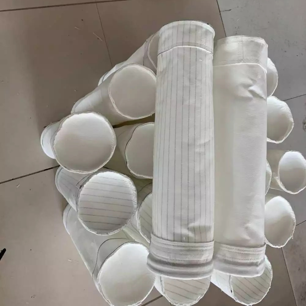 Good Wholesale Vendors Ulse Jet Bag Filter Working Principle - Water-repellent and Oil-expellant Polyester Needle-punched Felt Bag – Xintian