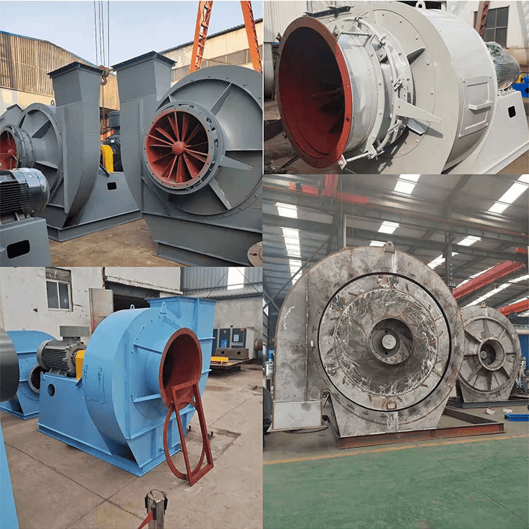 Working principle of 4-72C centrifugal fan