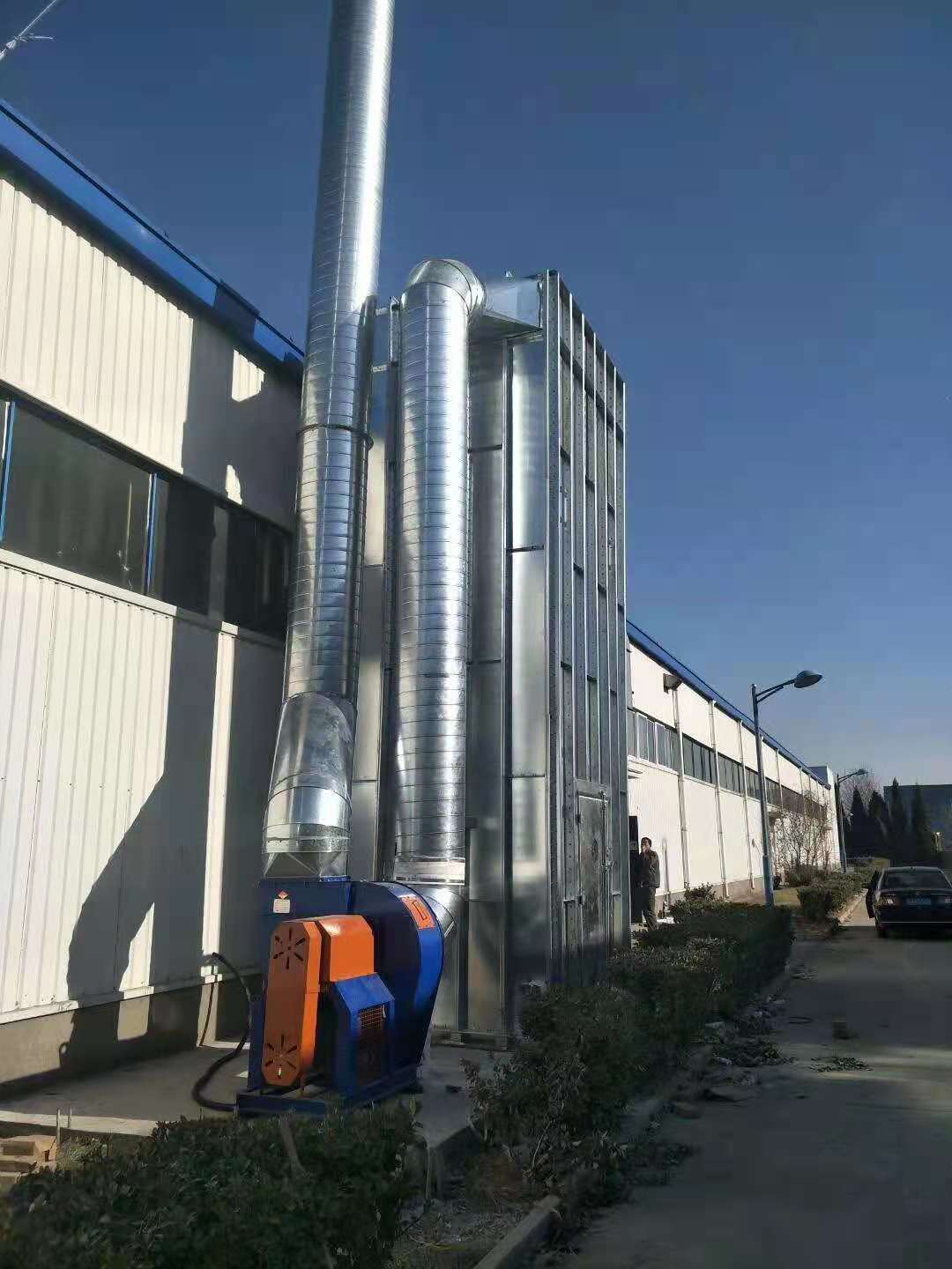 China Supplier Dust Collector Replacement Bags - Woodworking Bag House Floor Type Wood Chip Stainless Steel Central Dust Collector – Xintian