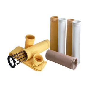 High quality antistatic needle felt filter bag
