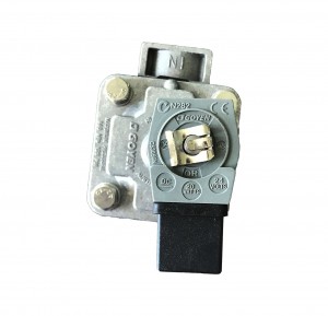 Diaphragm valve right angle thread type DMF-Z-20 24V 3/4inch body aluminum alloy material electromagnetic pulse valve